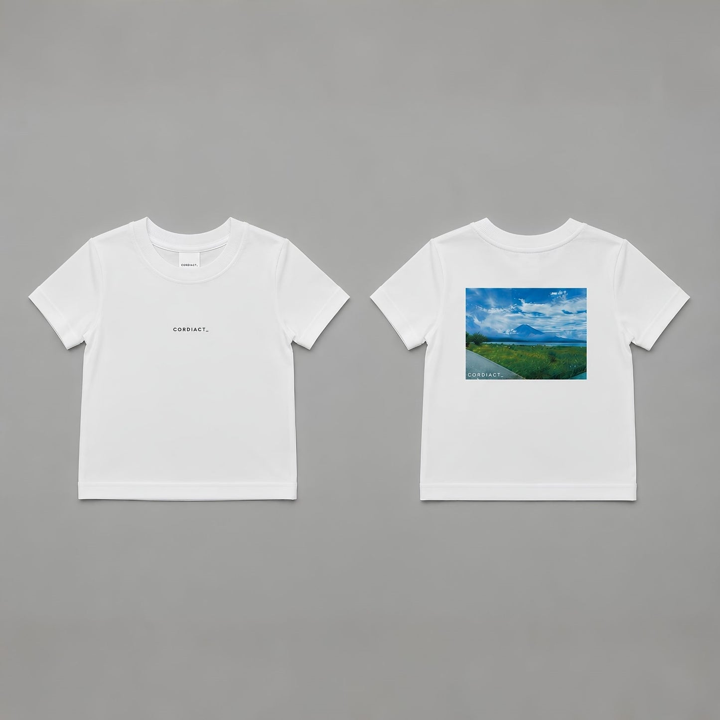 kids 「fuji」グラフィックTシャツ